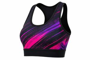 Soutien-gorge de sport dos nageur pour femme, maintien élevé, léger, sans couture, écologique, imprimé, respirant, en Spandex – Vente en gros - Product Image 3