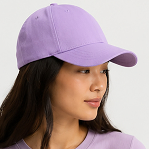 Gorra de Béisbol de Algodón Lavanda, Ajustable, Unisex, Casual, para Primavera/Verano, Transpirable, 100% Algodón - Product Image 2