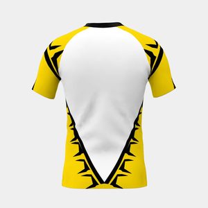 Hot Selling Unisex Short Sleeve Rash Guard MMA BJJ <b>Compression</b> <b>Shirt</b> Anti-UV Polyester/Spandex Quick Dry Sportswear - Product Image 2
