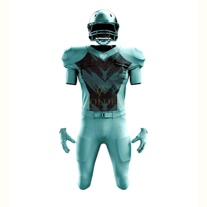 Maillot de football américain pour homme en polyester durable, respirant, léger et de haute qualité, personnalisable - Product Image 1