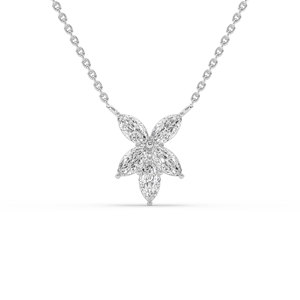 Exclusivo Colgante de Diamante Cultivado en Laboratorio de Corte Brillante Redondo de 1.5 Quilates, Certificado por IGI, de Lujo, Chapado en Oro sobre Plata 925 para Mujer - Product Image 3