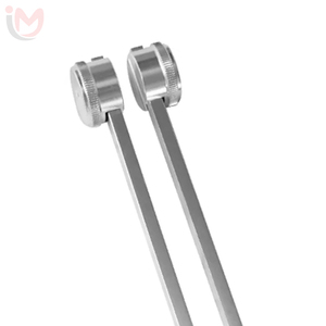 ส้อมเสียง 256Hz แบบแมนนวล ชุดเครื่องมือวินิจฉัยทางการแพทย์คลาส 1 อลูมิเนียมอัลลอยด์ ชุดทดสอบการได้ยิน เครื่องมือแพทย์ทางคลินิก - Product Image 2