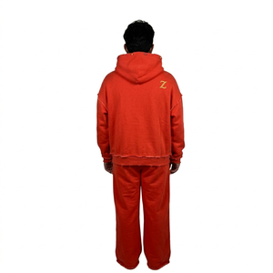 Survêtement d'entraînement sportif d'été uni grande taille pour hommes, qualité professionnelle, avec logo personnalisé, vente en gros - Product Image 2