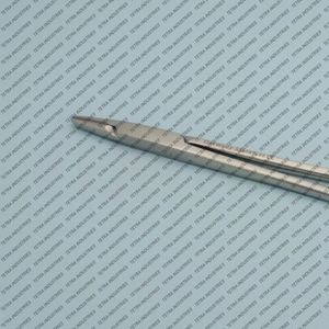 Porte-aiguille suédois TC de haute qualité, pointe dentelée délicate, en acier inoxydable, instruments dentaires, porte-aiguille chirurgical manuel CE - Product Image 5