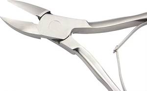 Coupe-ongles professionnel en acier inoxydable avec lame incurvée et tranchante pour le soin des doigts - Product Image 3