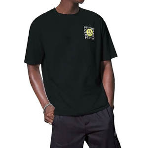 เสื้อยืดผ้าแคนวาสทรงโอเวอร์ไซส์ ระบายอากาศได้ดี สำหรับผู้ชาย ปี 2026 ราคาขายส่ง ออกแบบเองได้ คุณภาพสูง เหมาะสำหรับกิจกรรมกลางแจ้ง แขนสั้น - Product Image 1