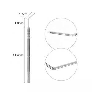 Stainless Steel <b>Square</b> Lash Lifting <b>Tool</b> with Comfortable Handle and Steady Grip for Smooth and Even Lash Curling - Product Image 3