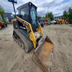 Chargeuse sur chenilles compacte de qualité supérieure, modèle RT75, la plus récente, avec hydraulique auxiliaire à haut débit à 2 vitesses, 18 chenilles en caoutchouc et positionnement de la benne - Product Image 6