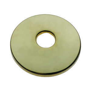 Supports à bride en laiton non revêtu personnalisés 5/8 \ "OD tuyau en cuivre poli fournitures de bain et de toilette pour salle de bain - Product Image 1