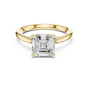 แหวนเพชรสำหรับผู้หญิงแหวนหมั้นแหวนแต่งงานสีทอง14K ที่ซ่อนอยู่ในห้องปฏิบัติการ VS1 - Product Image 1