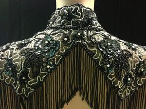 FQC Women Baby Tee Rhinestone Fringe Crop <b>Top</b> Vest Crew Neck Going Out Rhinestone <b>Top</b> Women - Product Image 3
