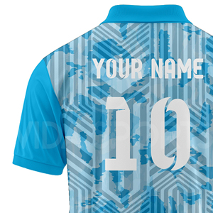 Maillot de cricket en gros, uniforme d'équipe personnalisé, impression par sublimation, respirant, léger, 100 % polyester, anti-bactérien, sportif - Product Image 5
