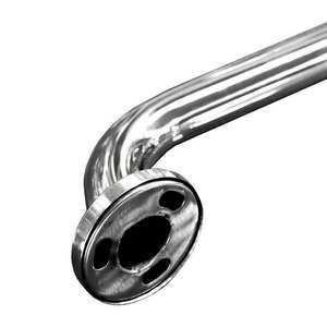 Pasamanos de Baño en Forma de L de Acero Inoxidable de Alta Precisión, Diseño Antideslizante, OEM ODM - Product Image 1