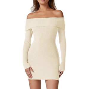 Robe de soirée élégante pour femme, robe de créateur personnalisée, col en V, manches longues, robe de soirée, robe de bal, robe de banquet - Product Image 1