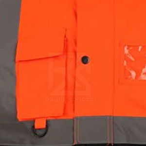Chaqueta de Trabajo de Alta Visibilidad para Hombre, Ropa de Trabajo de Seguridad, Chaqueta Reflectante de Alta Visibilidad para Invierno, Chaqueta de Trabajo de Seguridad al por Mayor - Product Image 2