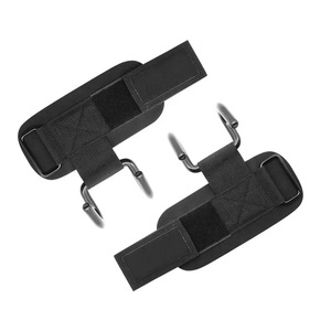 GAF Gancho Profesional para Levantamiento de Pesas con Logotipo Personalizado, Gancho de Neopreno Antideslizante de Alta Resistencia con Cierre de Velcro para Entrenamiento de Fuerza - Product Image 2