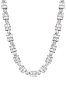 Collar de Oro Miami Cuban Infinity Link para Hombre, Estilo Hip Hop, 10K, 14K, 18K, con Diamantes Cultivados en Laboratorio VVS, Corte Brillante, Certificado IGI - Product Image 2