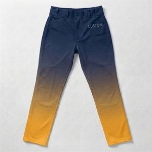 Pantalon de baseball respirant de couleur unie, prix abordable, dernier design, vente en gros par le fabricant pakistanais - Product Image 1