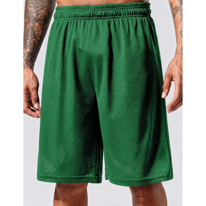ชุดบาสเก็ตบอลแบบยูนิเซ็กซ์ เสื้อกล้ามคอวี กางเกงขาสั้นสีดำไล่เฉด ระบายอากาศ แห้งเร็ว ซับเหงื่อ ยืดได้สี่ทิศทาง - Product Image 4
