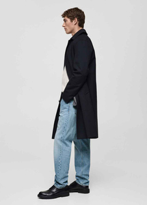 Jeans décontractés pour hommes de haute qualité 2025 – Pantalon en denim 100 % coton respirant et léger avec impression de logo personnalisé, motif uni - Product Image 2