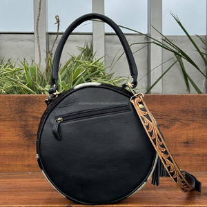 กระเป๋าสะพายข้างสำหรับผู้หญิงกระเป๋าสะพายข้างหนังวัวแท้สำหรับโรงอาหารหนังวัวแท้ - Product Image 5