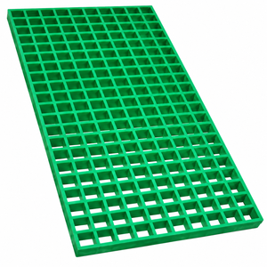 Rejilla Antideslizante de FRP, Rejilla de Plástico Reforzado con Fibra de Vidrio Resistente a la Corrosión para Pasarelas Industriales y Cubiertas de Drenaje - Product Image 6