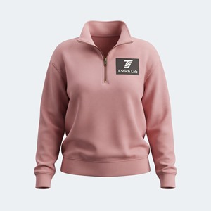 Sudadera de Mujer de Corte Holgado y Relajado, Cuello Redondo, Hombros Caídos, Estilo Urbano, Tallas Grandes, Servicio OEM con Logotipo Personalizado - Product Image 3