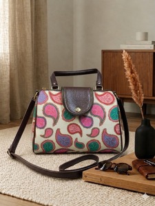 Bolso de Mano Impermeable con Estampado Geométrico, Bolso Bandolera, Cierre de Cremallera, Bolso de Viaje Portátil para Mujer con Capacidad de hasta 1L - Product Image 1