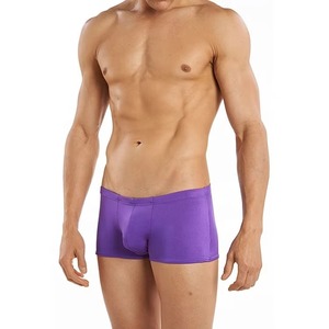 Custom Logo <b>Men</b> Boxer Briefs Cotton Spandex Underwear OEM Wholesale Breathable Soft Stretch <b>Trunks</b> Athletic Gym Inner wear - Product Image 3