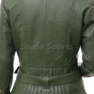 Veste en cuir décontractée pour femmes, tenue polyvalente adaptée à de multiples occasions, des sorties de jour aux styles de soirée. - Product Image 5