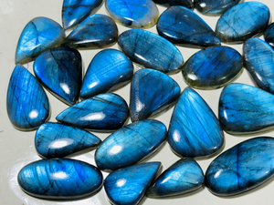100% cabujón de labradorita azul de alta calidad Natural, lote de piedras preciosas sueltas, piedra de cristal curativa, suministro a granel de Labra - Product Image 4