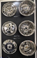 Para Mitsubishi-Fuso Rosa 2001-2012 japonés 16X5,5 pulgadas Juego de cubiertas de rueda Simulador de rueda embellecedora