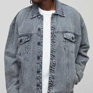 Vestes en jean de qualité supérieure, très demandées, chaudes et confortables pour l'hiver, avec broderies, en denim, pour la vente en ligne - Product Image 5