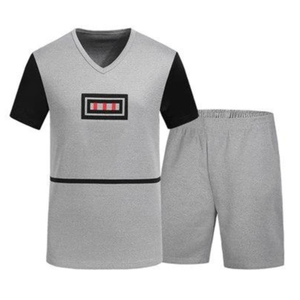 Conjunto de Shorts de Verano para Hombre con Logotipo Personalizado, Tela Personalizada, Dos Piezas, Casual, Transpirable, Ecológico, Proveedor Mayorista OEM - Product Image 2