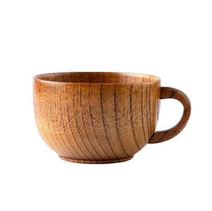 Rustic Wooden Mug Handmade Solid Wood Coffee <b>Cup</b> Natural Finish Eco Friendly Drinkware for Daily Use - Product Image 1