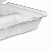 Boîte alimentaire jetable pour la restauration, vente en gros au Pakistan, haute qualité, conception de couvercle sécurisé, OEM ODM