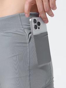 Shorts de compression pour hommes personnalisés en gros, respirants, à séchage rapide, anti-plis, écologiques, imperméables pour le basketball et le cyclisme - Product Image 3