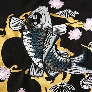 T-shirts en coton pour hommes, qualité supérieure, fabriqués au Pakistan, tissu confortable, design unique, broderie chenille, t-shirts pour hommes - Product Image 3