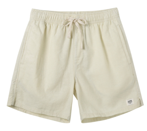 Shorts Bermuda en Coton Uni pour Homme, Taille Mi-Haute avec Cordon de Serrage, Style Décontracté avec Poches, Tissu Respirant - Product Image 1