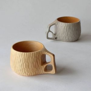Tasses en bois modernes de luxe, personnalisables, durables et de haute qualité pour cuisines chaleureuses et mariages à domicile - Product Image 1