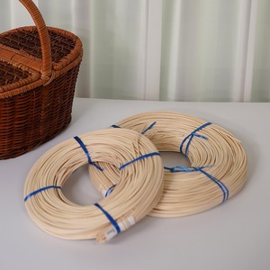 Bobina de ratán natural para manualidades, material de mimbre en espiral, suministro de materiales para cestería al precio más bajo - Product Image 6