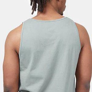 Camiseta sin Mangas Personalizada para Hombre, Diseño Elegante para la Temporada de Verano, Camiseta sin Mangas para Hombre Hecha con Material 100% Algodón - Product Image 4
