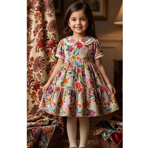 Digital Printed Velvet Fabric for Girls and Boys Garments-Anti-Pill & Shrink-Resistant - Product Image 1