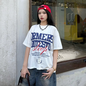 Camiseta Unisex de Algodón 100% de Corte Cuadrado, Tallas Grandes para Hombre y Mujer, Fabricada en Vietnam, ODM OEM, Venta al Por Mayor - Product Image 4