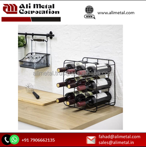 Minimalist Honey Comb Wineขาตั้งที่วางไวน์ตกแต่งสําหรับตกแต่งห้องนั่งเล่นและตกแต่งปาร์ตี้ปรับแต่งได้ - Product Image 5