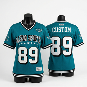 Camiseta de fútbol femenina de alta calidad, malla de poliéster, paneles dorados y negros con costuras, logotipo personalizado con termoimpresión, camiseta de fútbol para mujer - Product Image 3