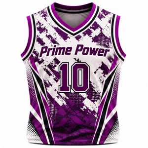 Ensemble de tenues de basket-ball personnalisées en gros, maillot en mesh respirant, shorts assortis, noms, numéros et logos personnalisés - Product Image 2