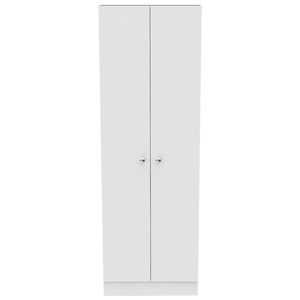 Armadio Dispensa Bianco a Doppia Anta con Cinque Ripiani, Mobili da Cucina Multiuso - Product Image 2