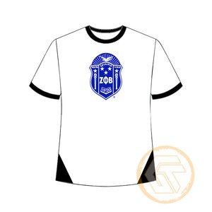 T-shirt décontracté 100 % coton respirant de haute qualité personnalisé Zeta Phi Beta pour femmes, avec logo sur mesure, vêtements de sororité, vente en gros - Product Image 3