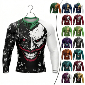 Camiseta de Compresión de Alta Calidad, Último Modelo, Diseño Personalizado, Manga Larga, para Entrenamiento Deportivo, Gimnasio y Fitness - Product Image 1